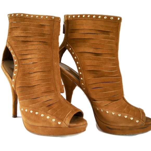 Boutique 9 Btrashelle Genuine Leather Heel Bootie Date Wedding Party Birthday 7 - Picture 1 of 9